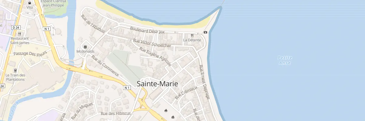 Plan du 10 Rue de la Libération à Sainte-Marie