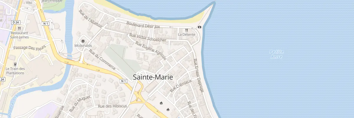 Plan du 19 Rue Amedee Knight à Sainte-Marie