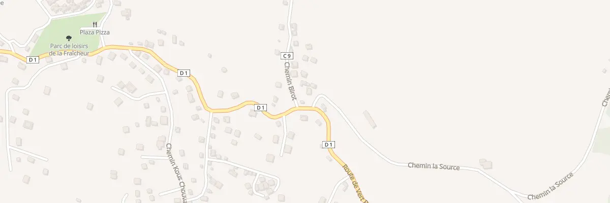 Plan du 261 Rte de Vert Pre (Rd1) à Gros-Morne