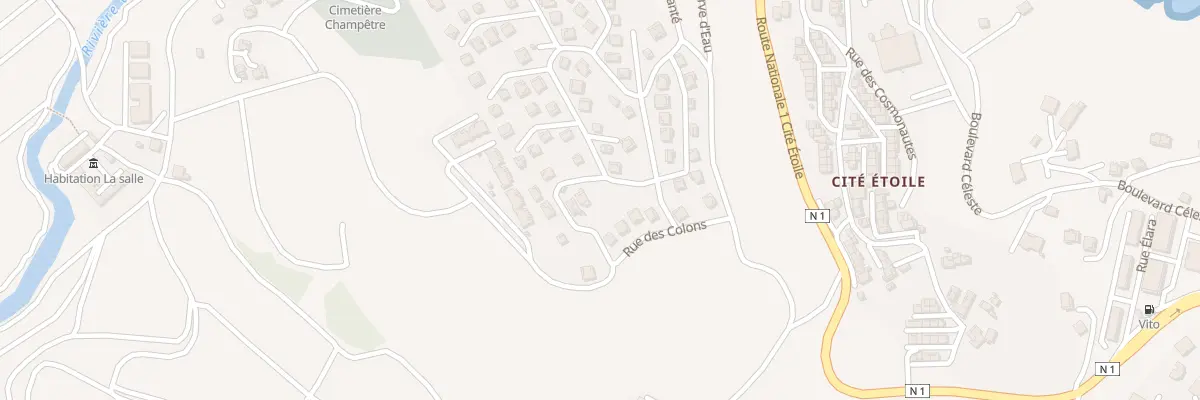 Plan du 5098F Ham de Villeneuve à Sainte-Marie