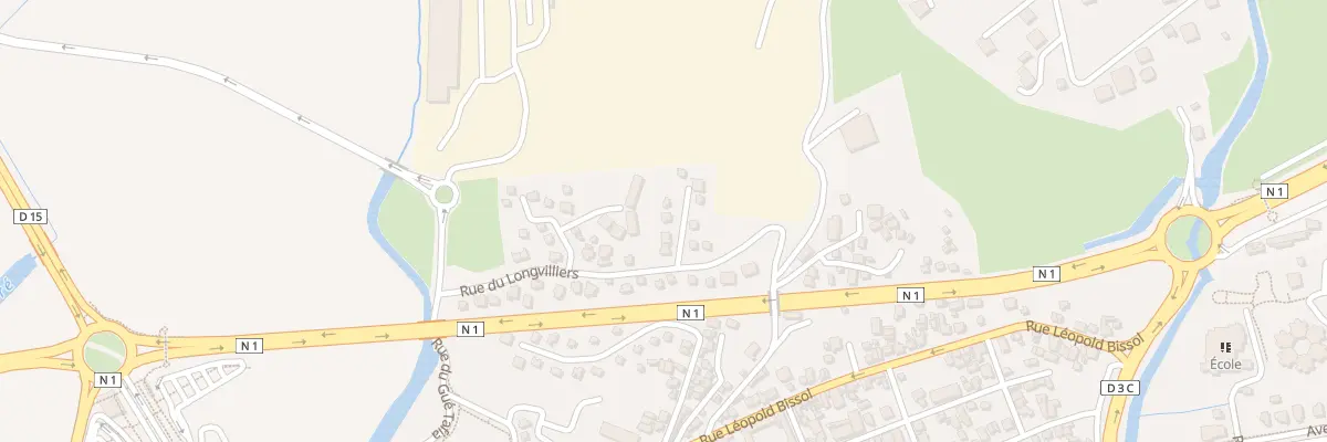 Plan du 24 Rue du Longvilliers au Lamentin
