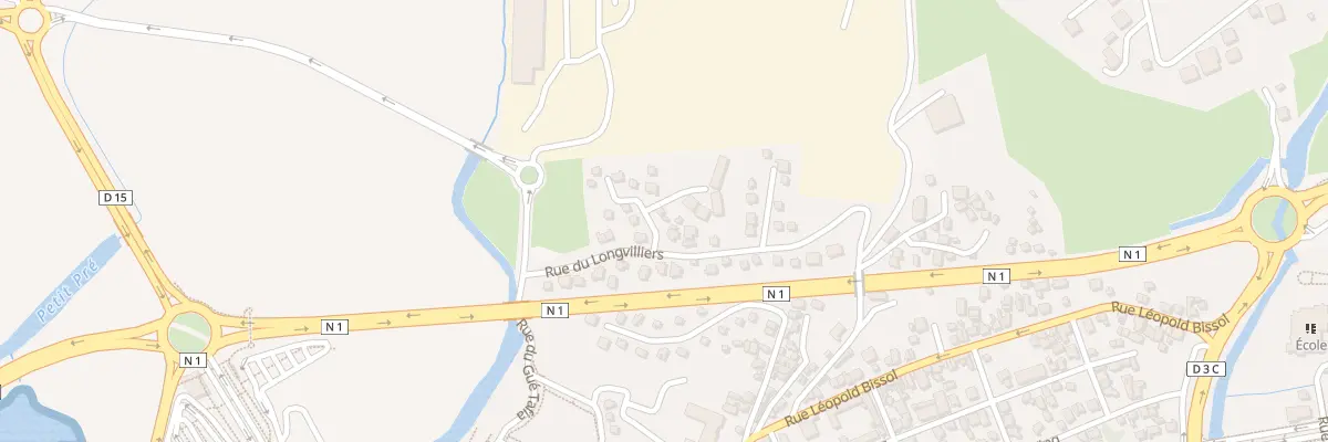 Plan du 30 Rue du Longvilliers au Lamentin