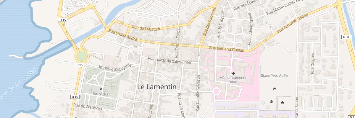 Plan du 4 Rue Emma Forbas au Lamentin