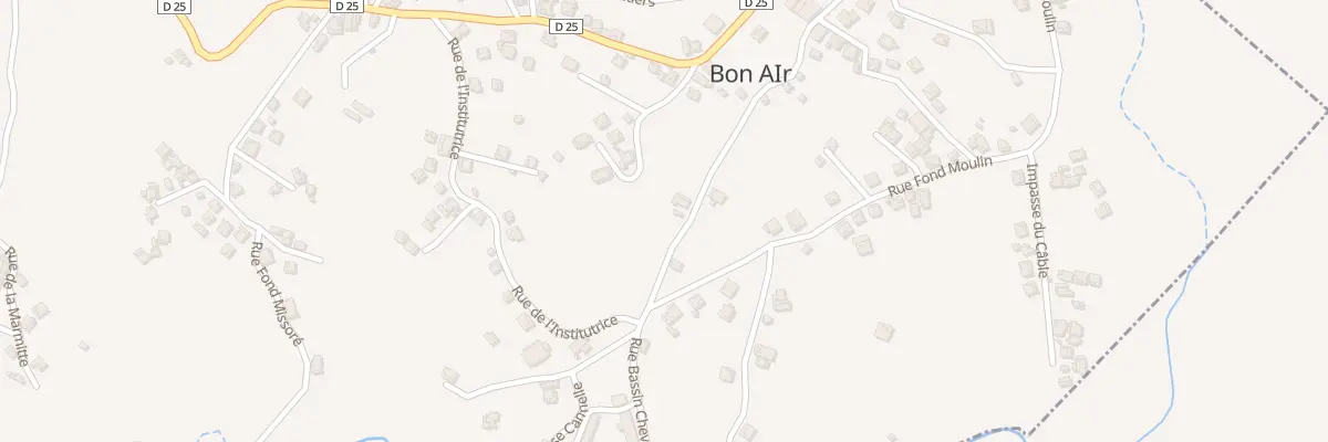 Plan du 5742F Vc de Bon Air à Sainte-Marie