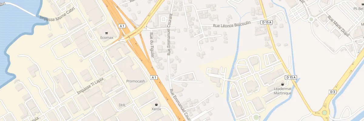 Plan du 31 Rue Emmanuel Courant au Lamentin