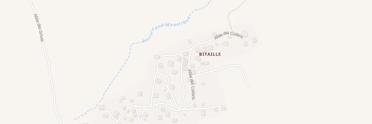 Plan du 5318 Bitaille au Diamant