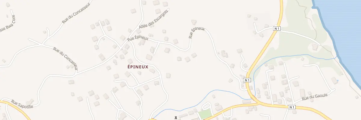 Plan du 2015 Vc No 3 de Pain de Sucre à Sainte-Marie