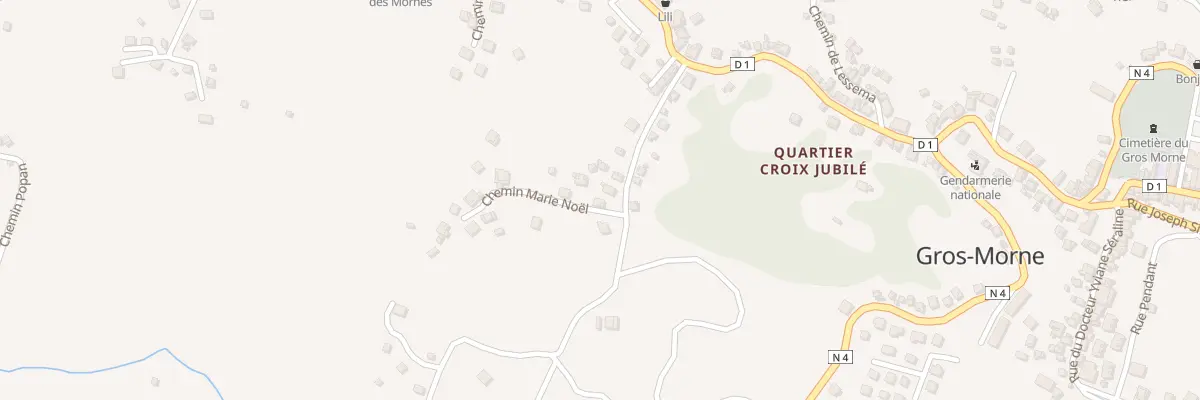 Plan du 5367F Croix Jubile à Gros-Morne