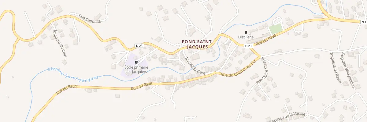 Plan du 5729F Fonds Saint Jacques Ouest à Sainte-Marie