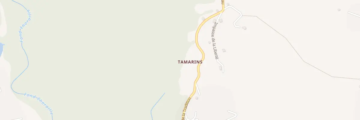 Plan du 5020F Tamarins au Diamant