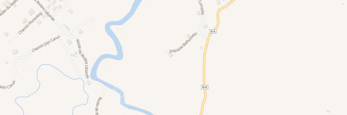 Plan du 5005 Che Habitation Corneille à Gros-Morne