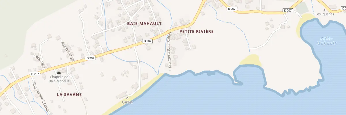 Plan du 5434 Petite Riviere à La Désirade