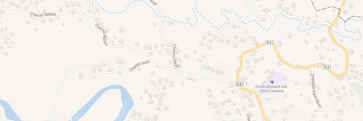 Plan du 5138 Che Sérail à Saint-Joseph