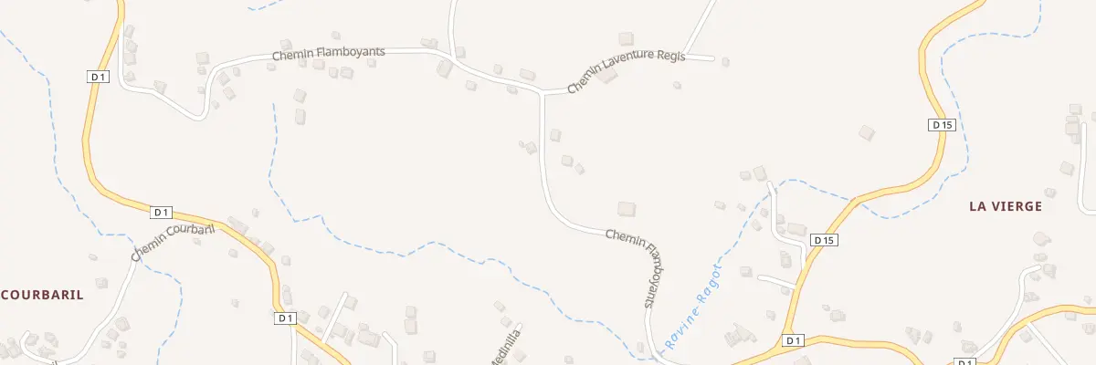 Plan du 5506F Flamboyants à Gros-Morne