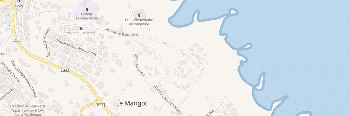 Plan du 5721F La Marie au Marigot