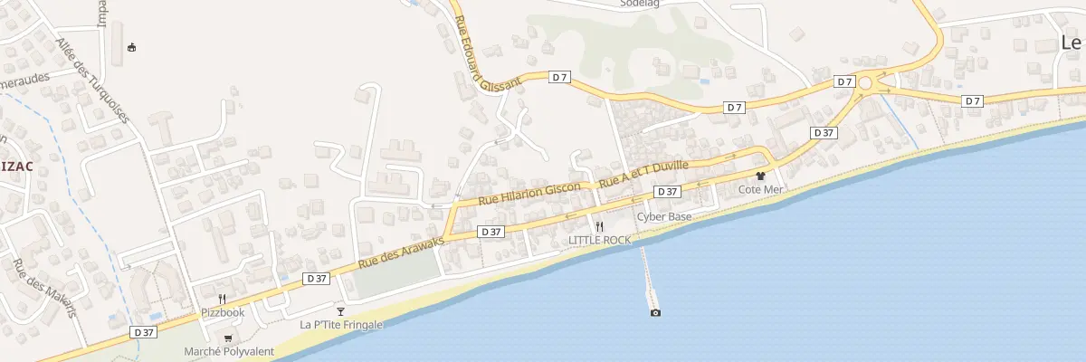 Plan du 10 Rue Hilarion Giscon au Diamant