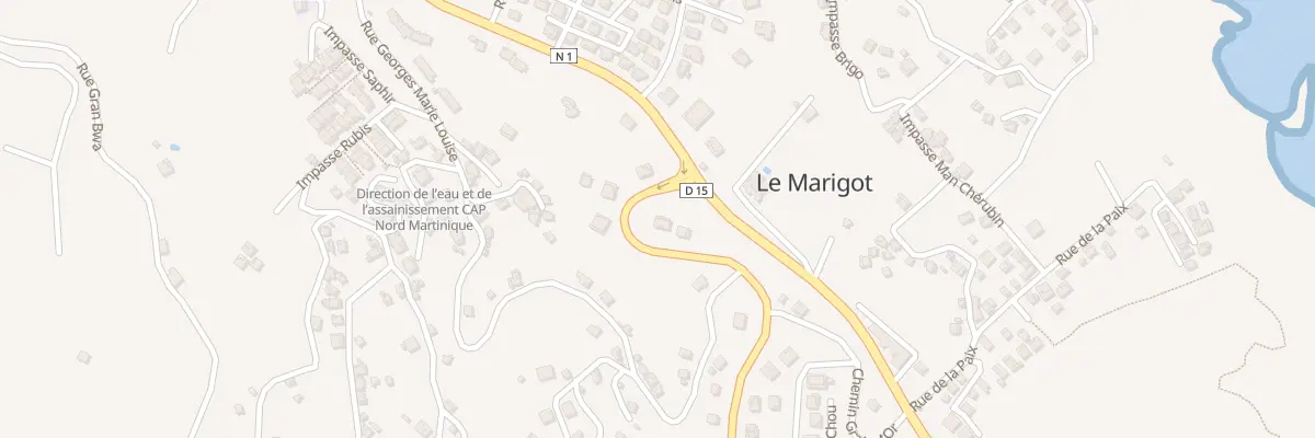 Plan du 5636F Rue Principale au Marigot
