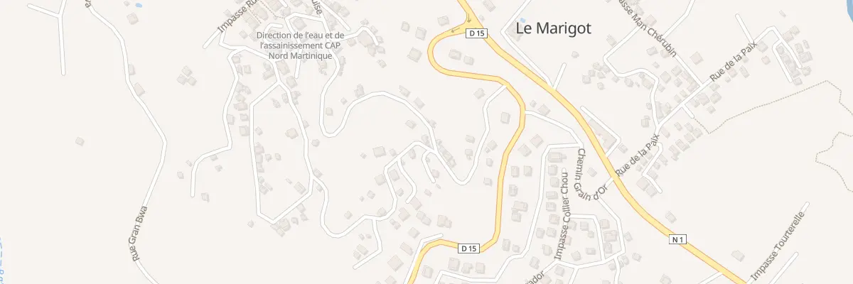 Plan du 29 Rue Senechal au Marigot