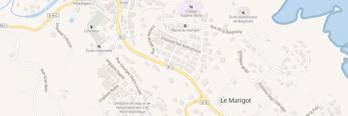 Plan du 49 Rue La Marie au Marigot