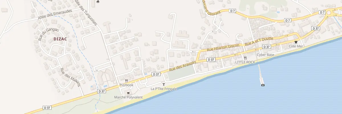 Plan du 6 Rue Barack Obama au Diamant