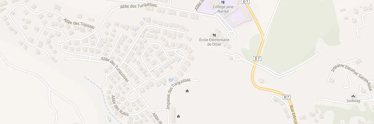 Plan du 5448F Dizac au Diamant