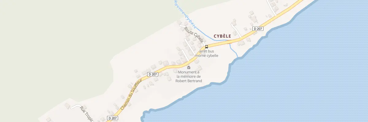 Plan du Souffleur à La Désirade