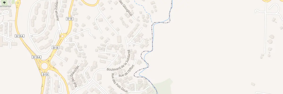 Plan du 27 Rue de l’Achèvement à Fort-de-France