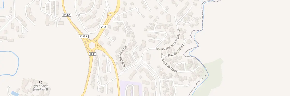 Plan du 38 Rue des Palétuviers à Fort-de-France