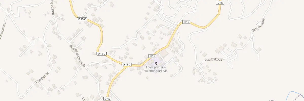 Plan du 11 Rue Haut de Dominante au Marigot