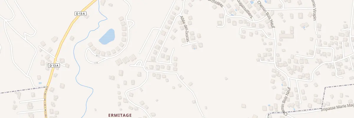 Plan du 398 Che Dit de l’Ermitage à Saint-Joseph