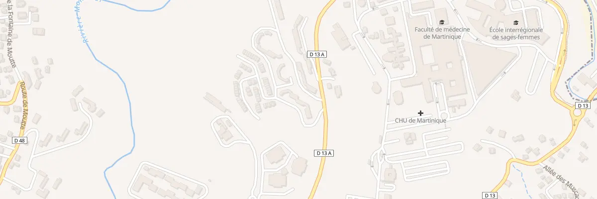 Plan du 21 Res Prestige de la Meynard à Fort-de-France