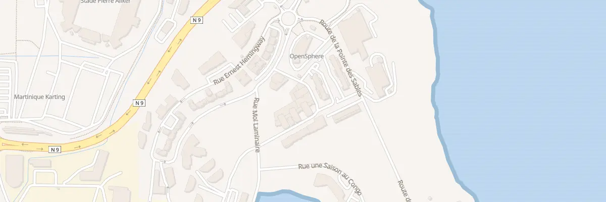 Plan du 6 Rue du Soleil Cou Coupe à Fort-de-France
