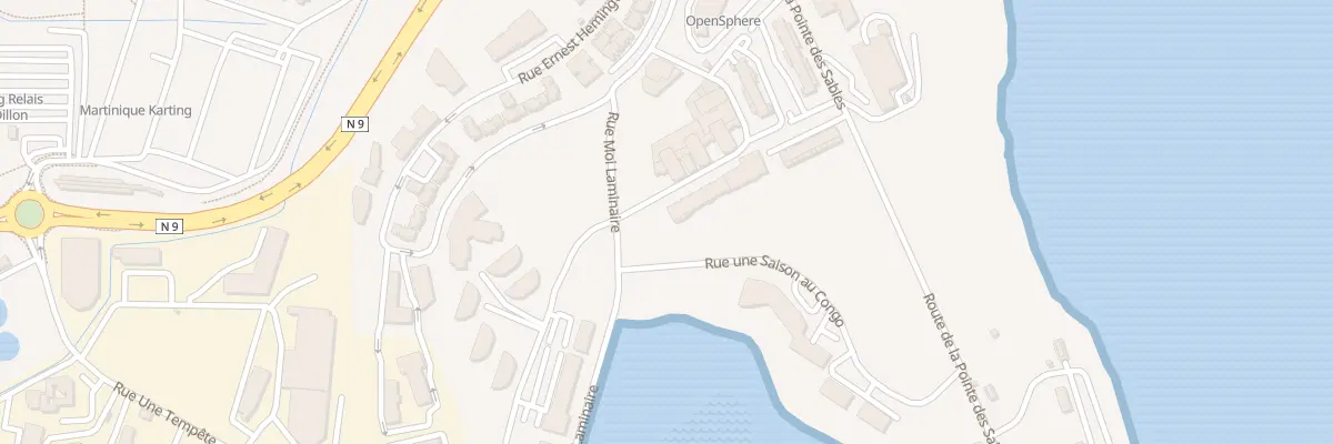 Plan du 5533F Res Aquamarina Z’Abricots à Fort-de-France