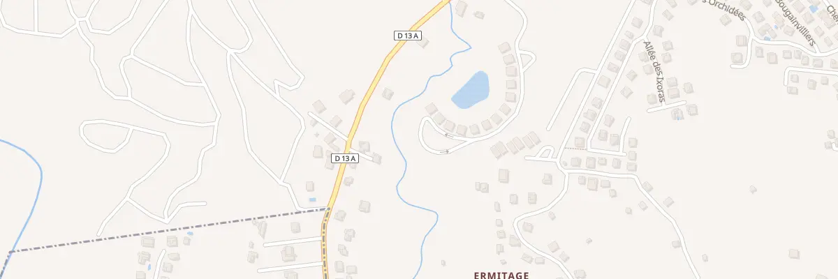 Plan du 6275F Che Dit de l’Ermitage à Saint-Joseph