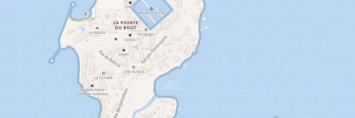 Plan du 20 Rue des Hibiscus aux Trois-Îlets