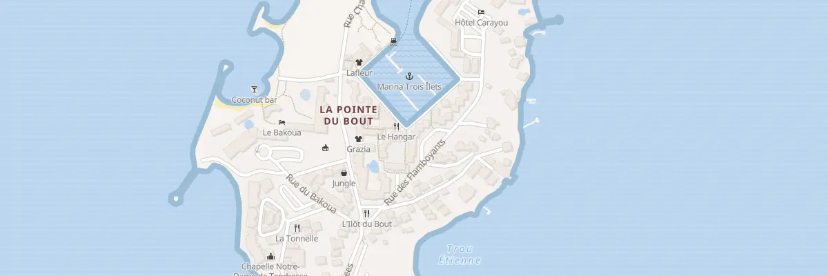 Plan du 5412F Rue des Flamboyants aux Trois-Îlets