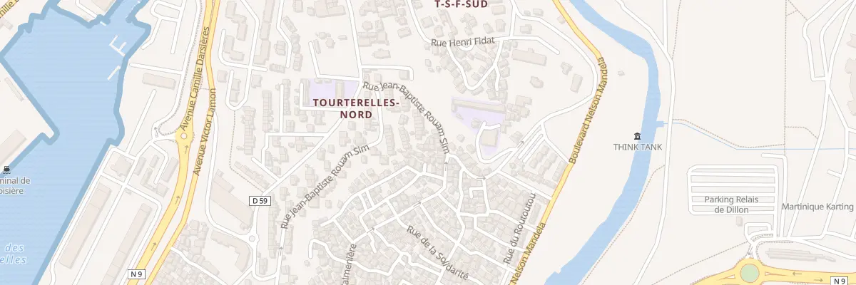 Plan du 145B Rue de la Valmenière à Fort-de-France