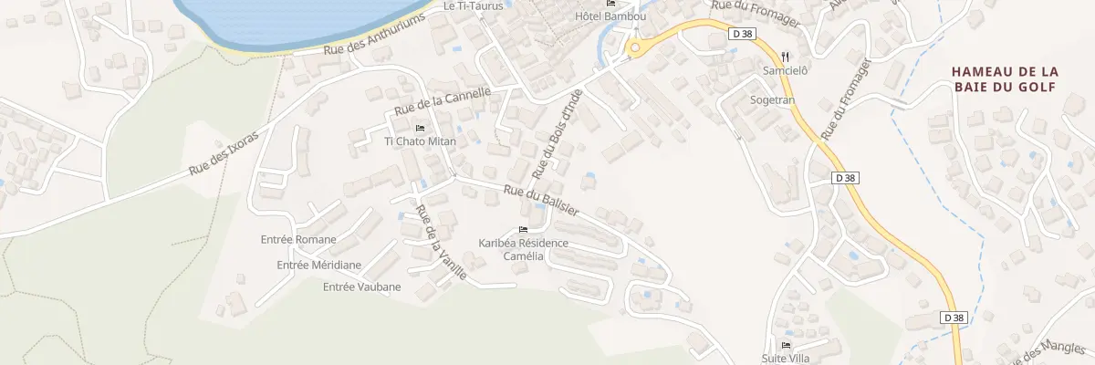 Plan du 17 Rue du Balisier aux Trois-Îlets