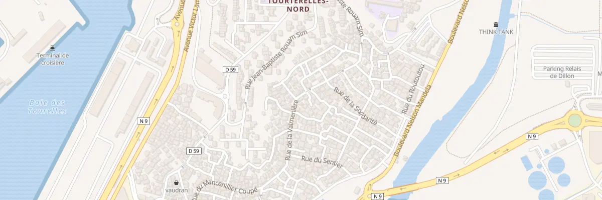 Plan du 84 Rue de la Valmenière à Fort-de-France
