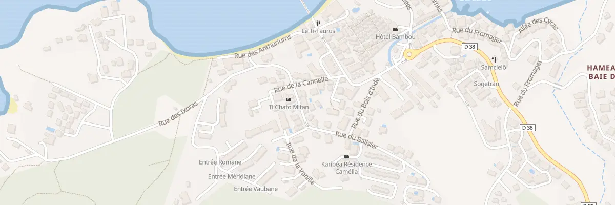 Plan du 5 Rue du Balisier aux Trois-Îlets