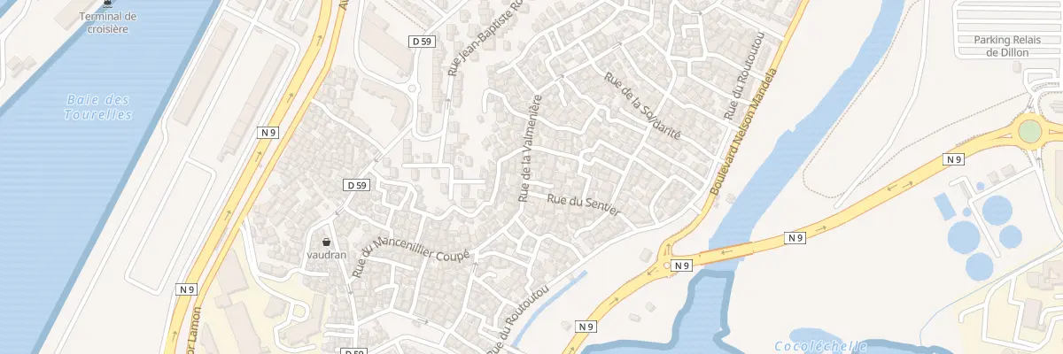Plan du 64A Rue de la Valmenière à Fort-de-France