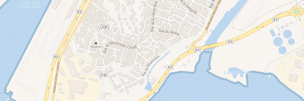 Plan du 40F Rue de la Valmenière à Fort-de-France