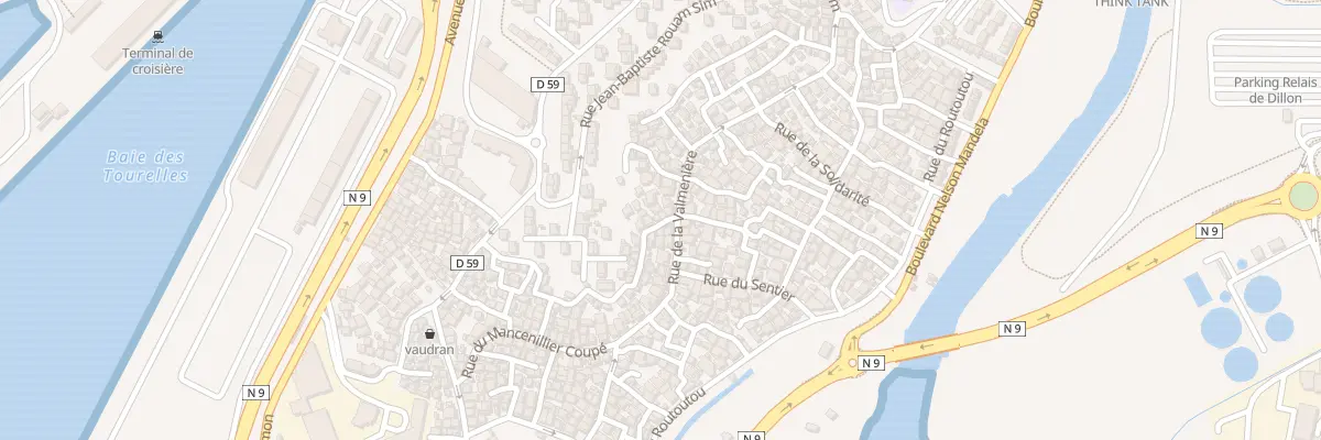 Plan du 81A Rue de la Valmenière à Fort-de-France