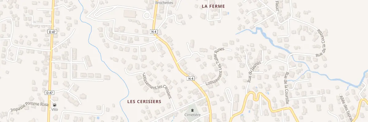 Plan du 248 Rte de Redoute à Fort-de-France