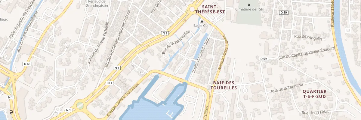Plan du 15 Rue de la Rénovation à Fort-de-France