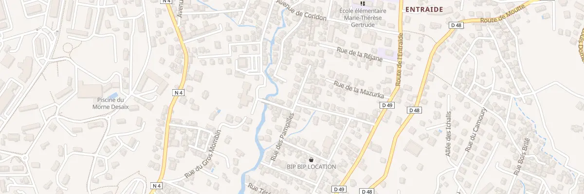 Plan du 19 Rue des Pampilles à Fort-de-France