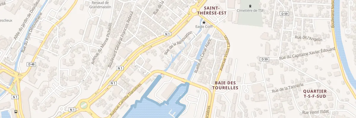 Plan du 5 Rue de la Rénovation à Fort-de-France