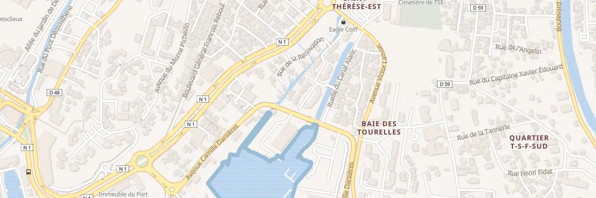 Plan du 10 Rue de la Rénovation à Fort-de-France
