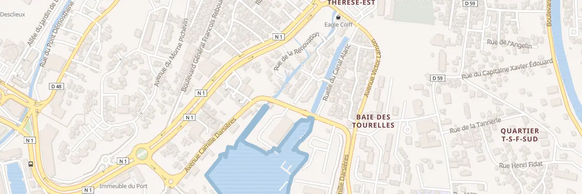 Plan du 8 Rue de la Rénovation à Fort-de-France