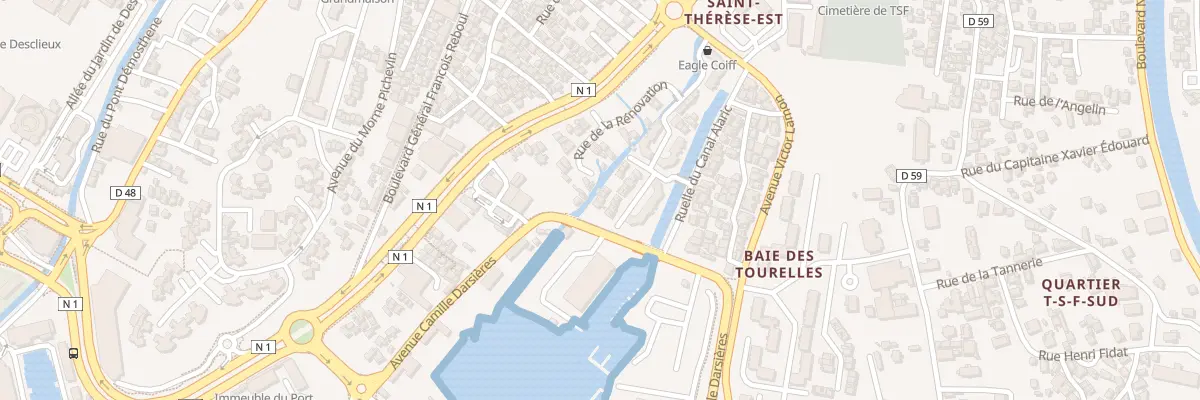 Plan du 2 Rue de la Rénovation à Fort-de-France